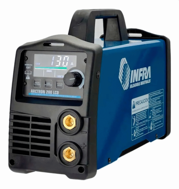 Soldadora Inversor ARCTRON 200 LCD INFRA