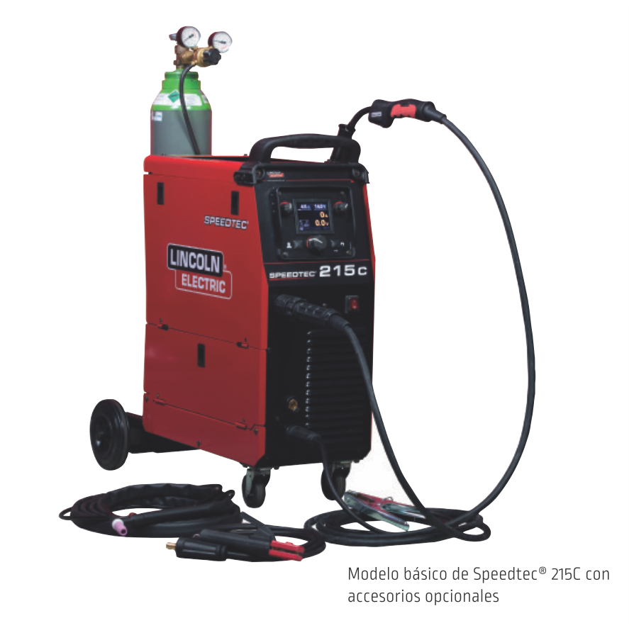 Soldadora Inversor Multiprocesos SPEED TEC 215C Lincoln Electric - Image 3